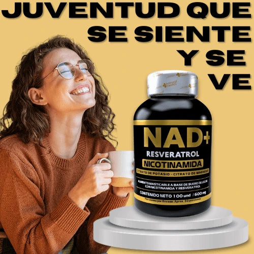 NAD + RESVERATROL 1500 MG (2 x 131 soles)