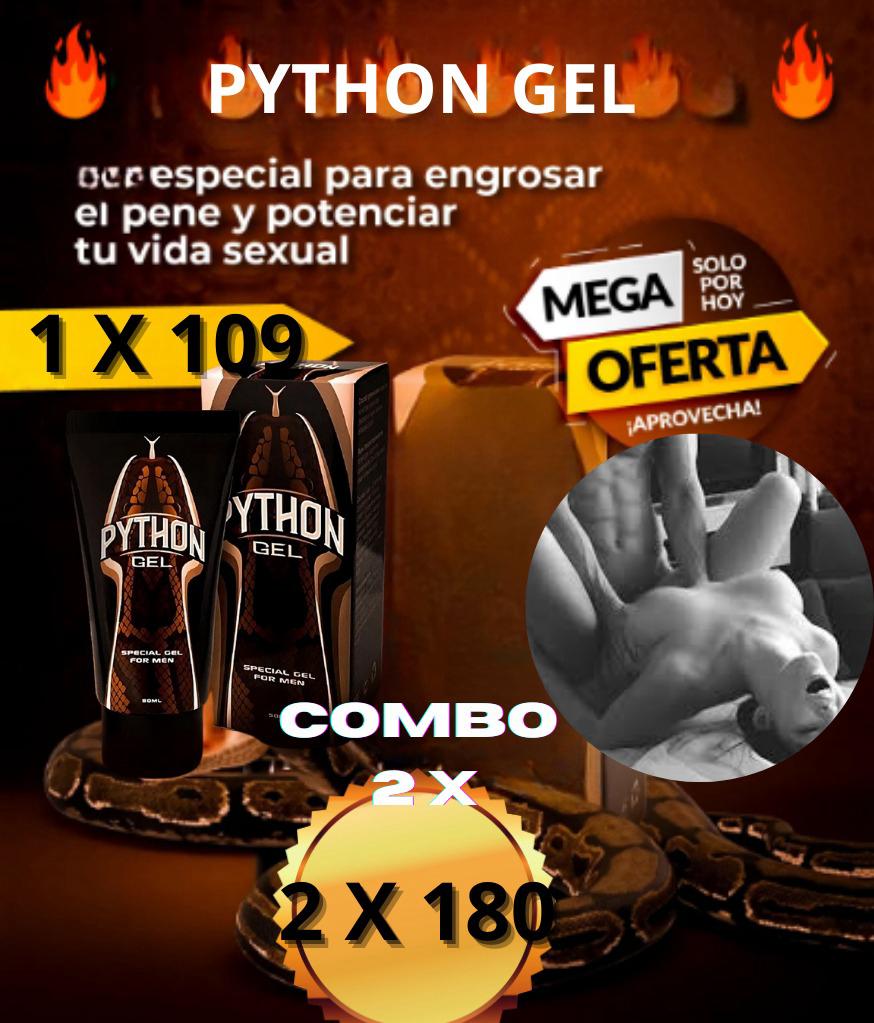 Python Max Gel para Retardar tu Venida (HAZLO FELIZ EN LA CAMA A TU MUJER)