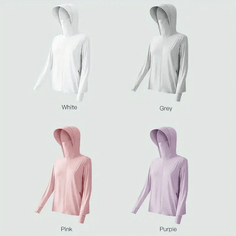 CASACA SOLAR DE VERANO CON PROTECTOR UV PARA HOMBRES Y MUJERES☀️🧊🛍️