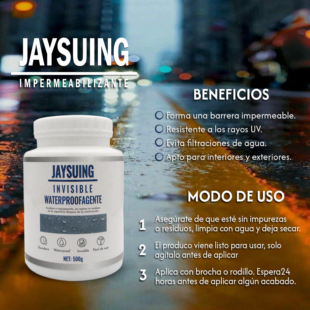 Sellador Impermeable, JAYSUING ( Olvídate de las Grietas y Fugas)