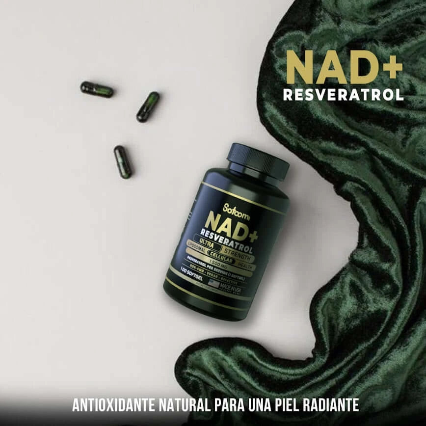 NAD + RESVERATROL 1500 MG (2 x 131 soles)