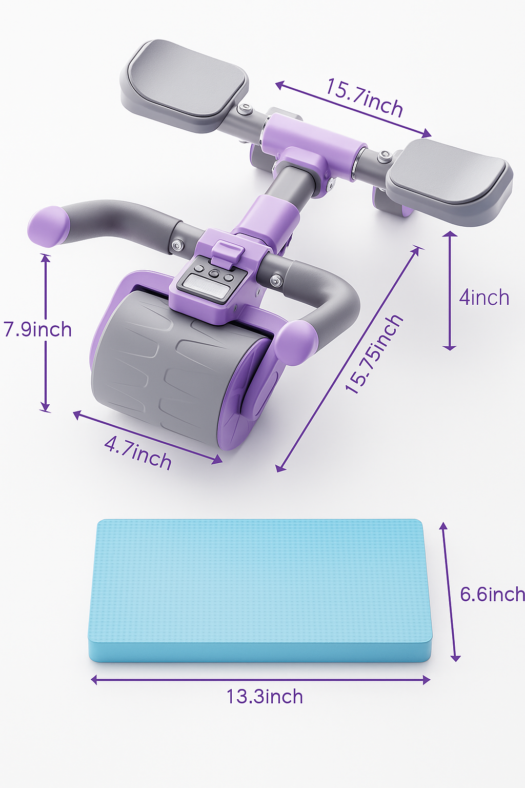 RODILLO ABDOMINAL DELUXE PRO 2025 (Te Ayuda a Transformar tu Abdomen)