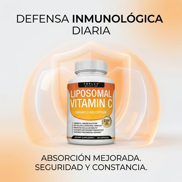 Toplux® Liposomal Vitamina C 🌿  IMPORTADO 🇺🇸