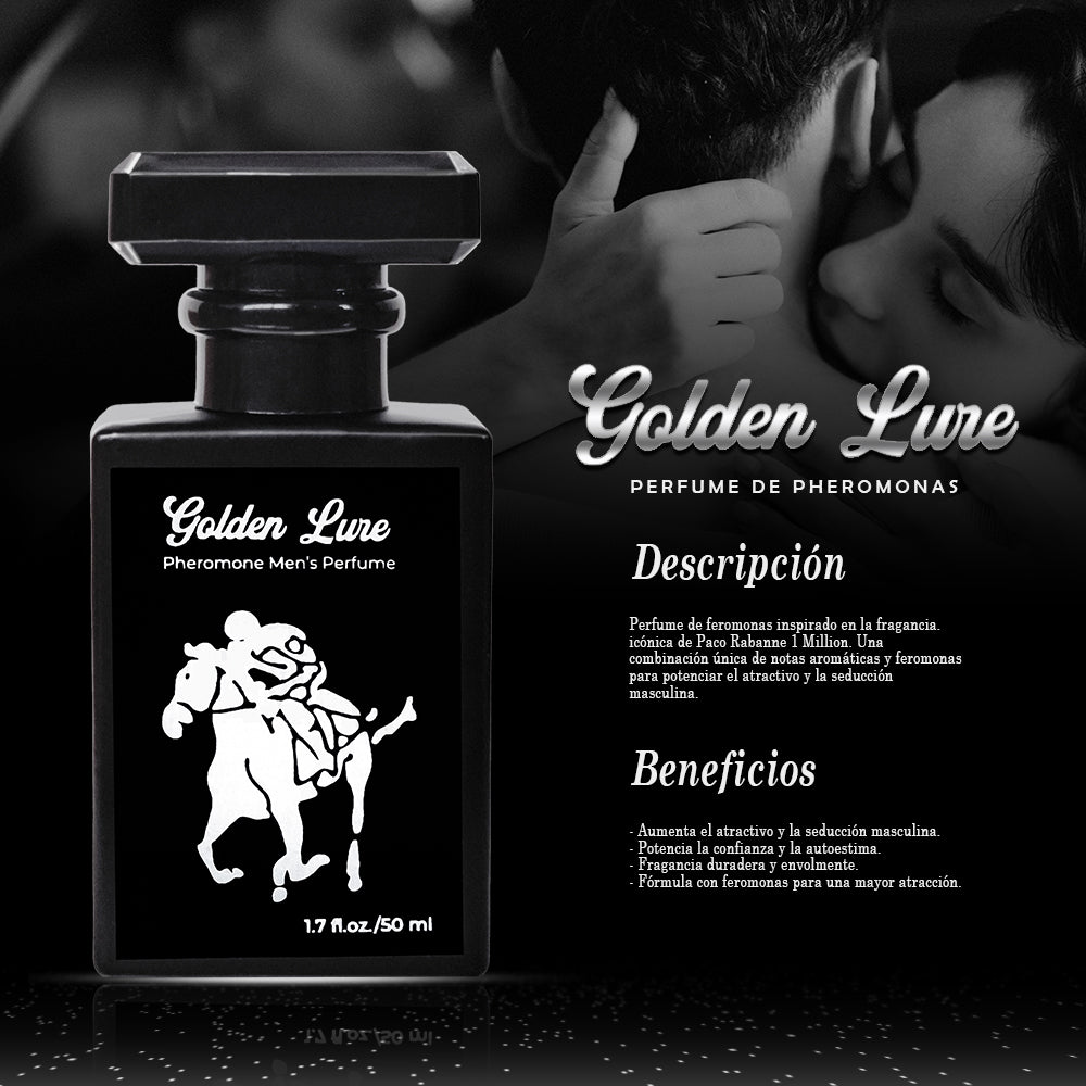Golden Lure - Perfume con Feromonas ("Tu Arma de Conquista")