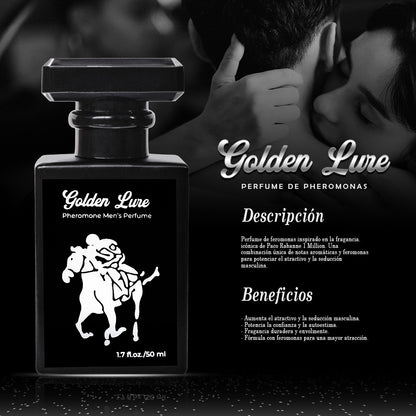 Golden Lure - Perfume con Feromonas ("Tu Arma de Conquista")