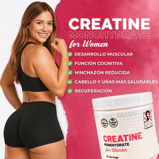 Creatina "For Women" | Fortalece y moldea tus curvas