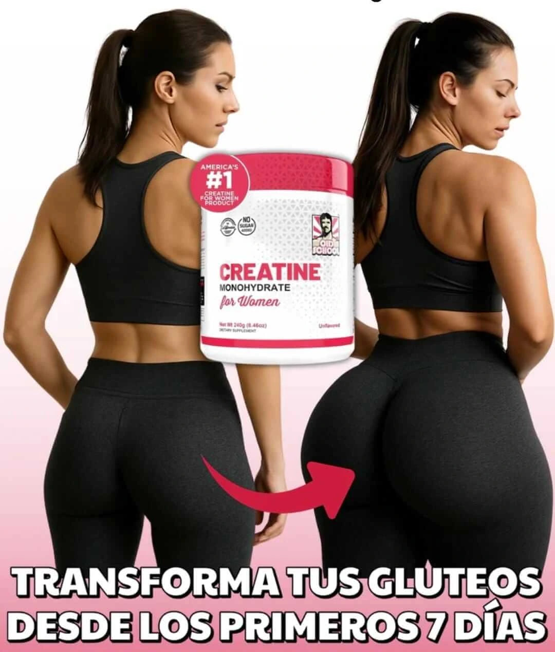 Creatina "For Women" | Fortalece y moldea tus curvas