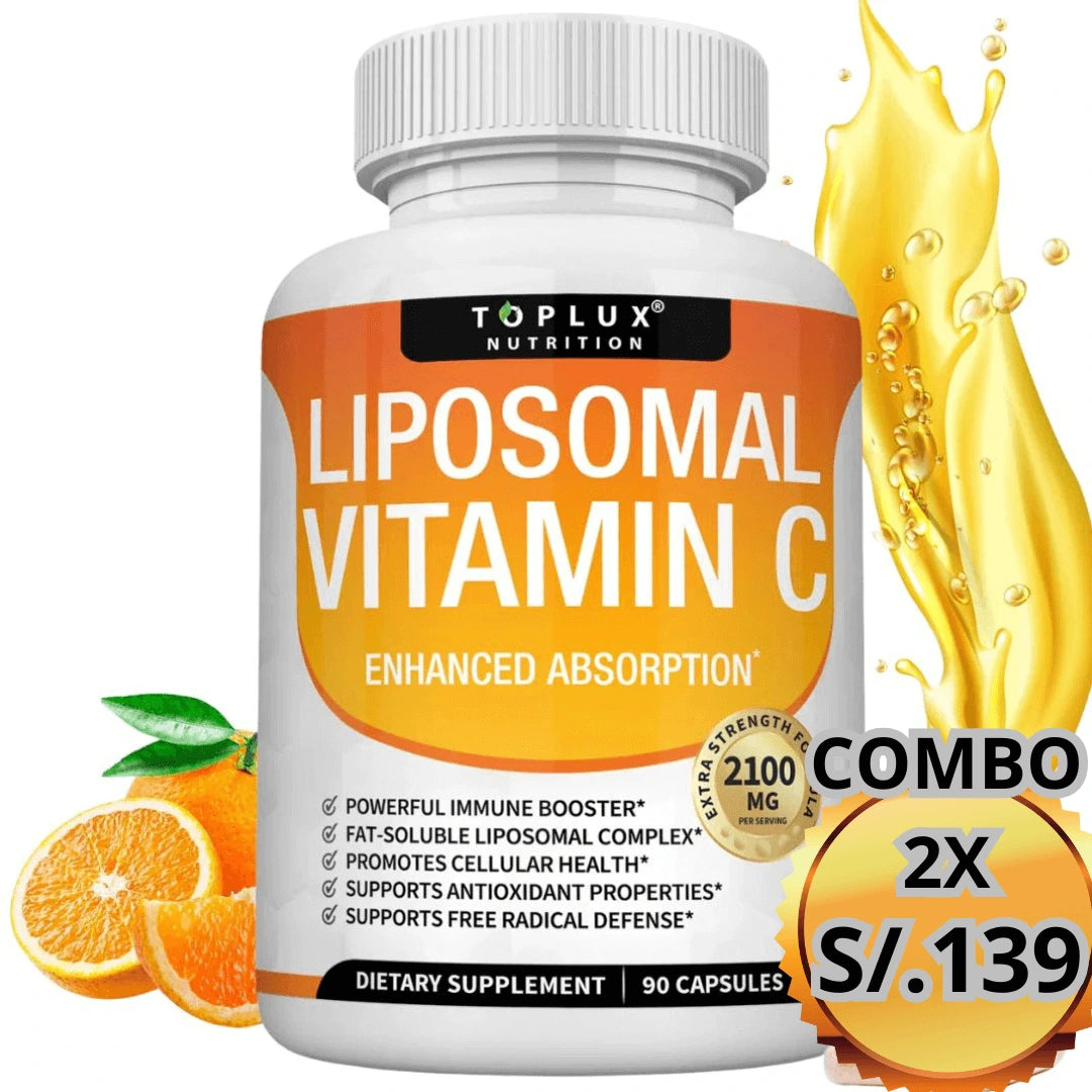 Toplux® Liposomal Vitamina C 🌿  IMPORTADO 🇺🇸