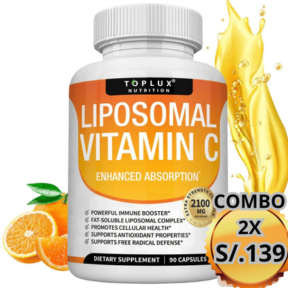 Toplux® Liposomal Vitamina C 🌿  IMPORTADO 🇺🇸