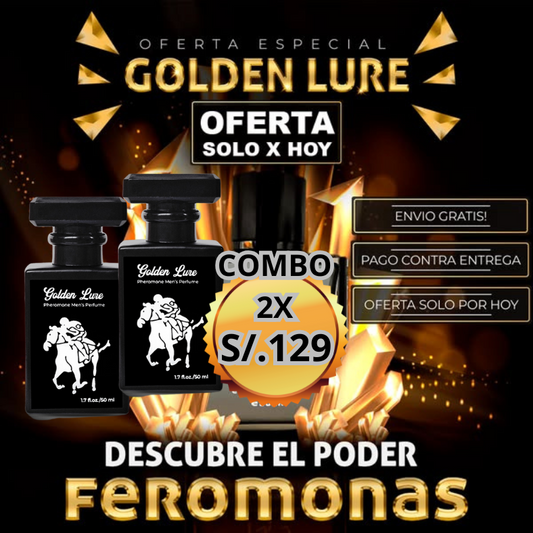 Golden Lure - Perfume con Feromonas ("Tu Arma de Conquista")